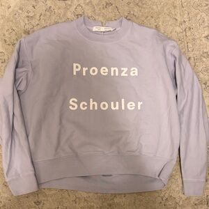 Proenza Schouler Logo Crewneck Sweatshirt